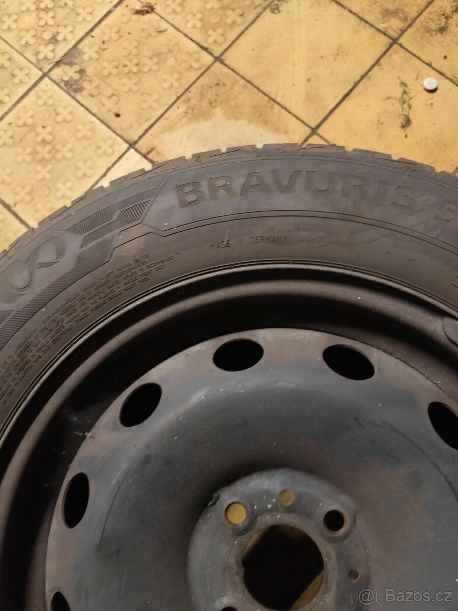 Prodám 4 ocelové disky fiat stilo - 4