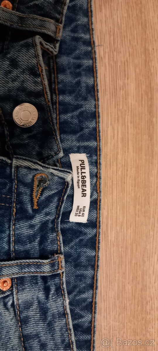 Dámské džíny PULL&BEAR vel.40 - 4