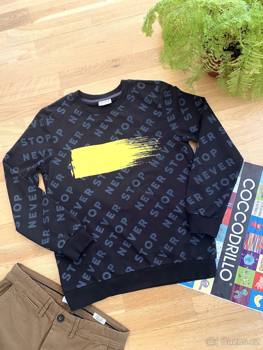 COCCODRILLO NOVÁ mikina 164 - 4