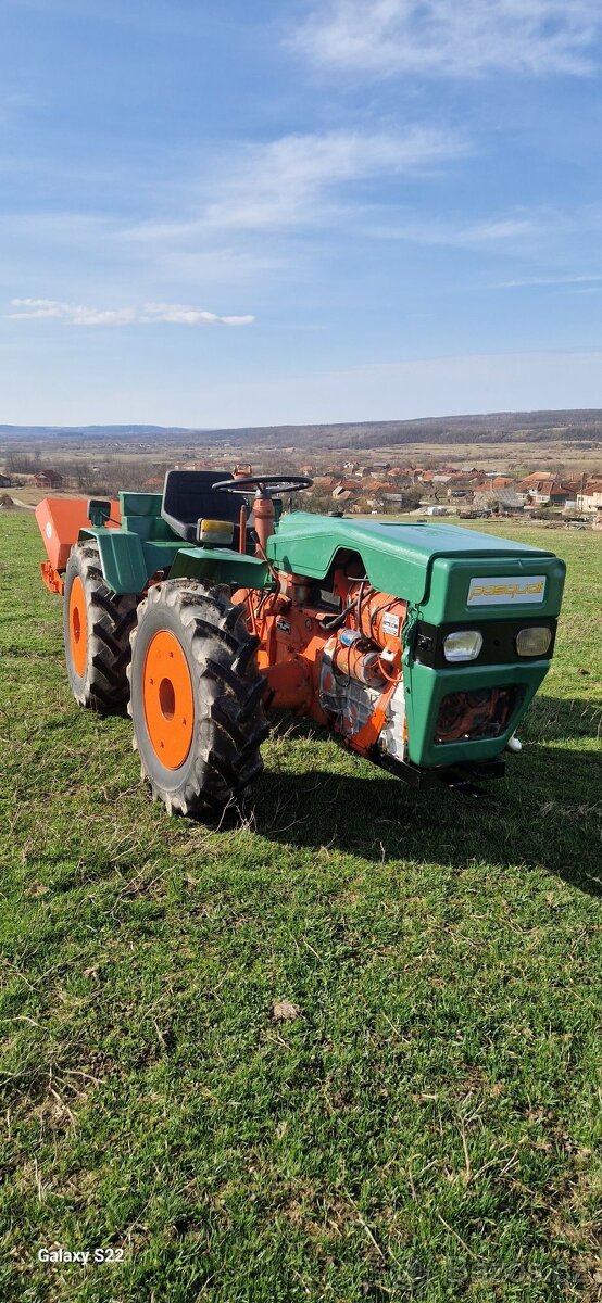 Predám matraktor Pasquali 4x4 32hp s rotavatorom - 4