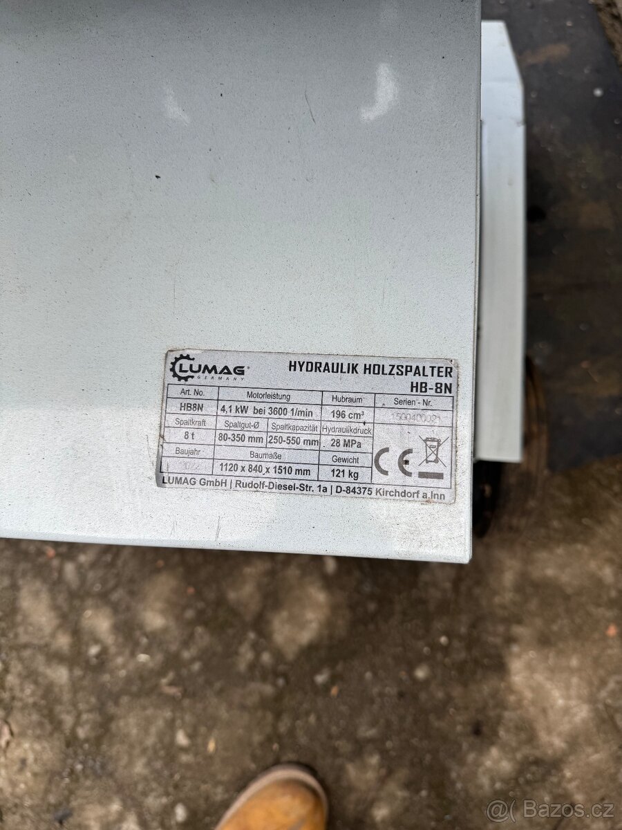 Štípačka dřeva benzinová - 4