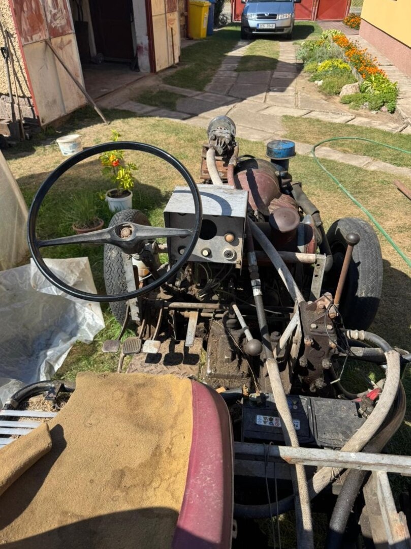 Domácí traktor vlastní výroby - 4
