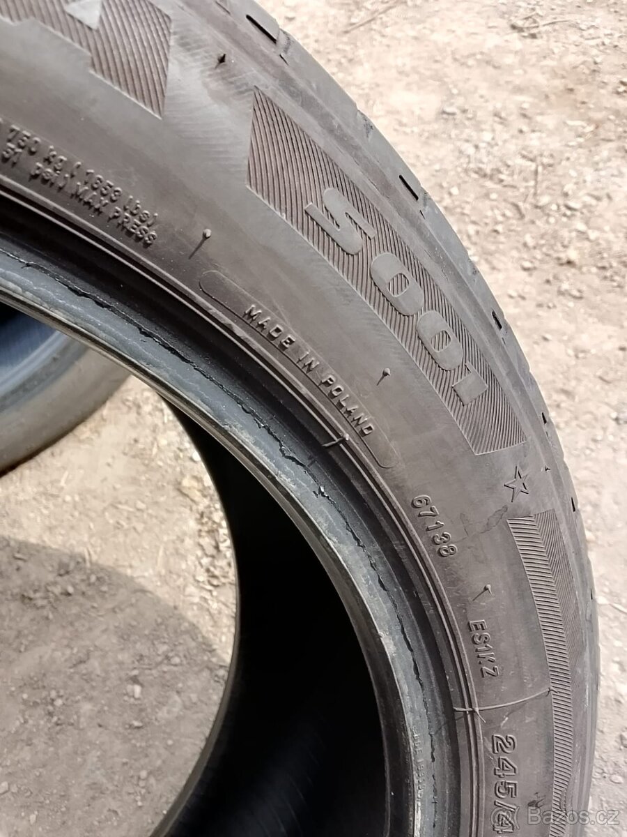 245/45/19 98y Bridgestone - letní pneu 2ks RunFlat - 4