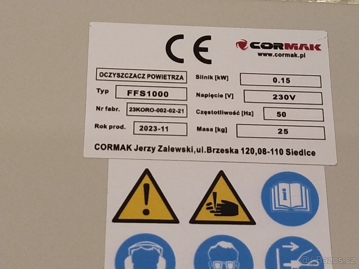 Čistička vzduchu cormak - 4