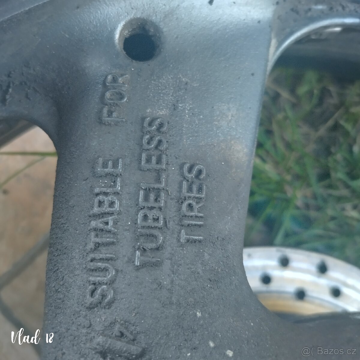 Yamaha kola přední+zadní 17" včetně kotoučů - 4