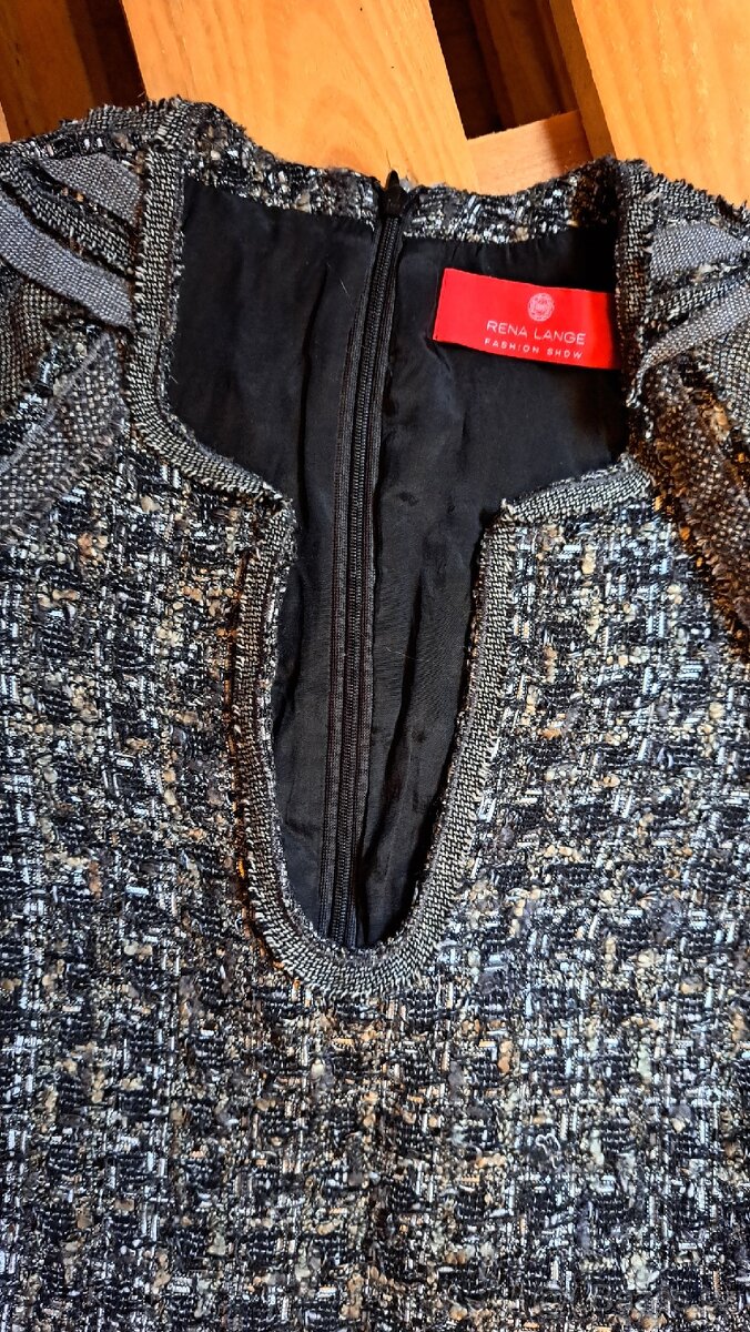 Zajímavé pouzdrové šaty Rena Lange,vel.S/M - 4