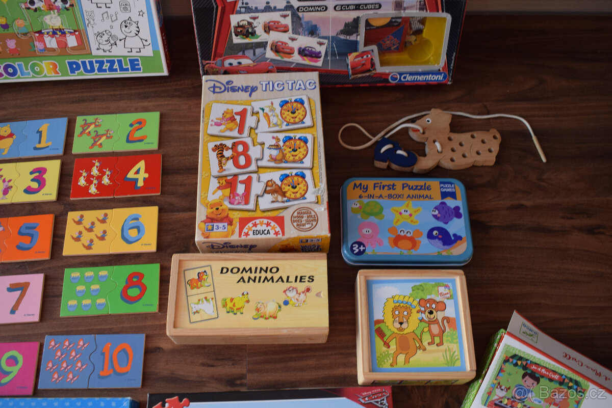 Různé hračky a puzzle - 4