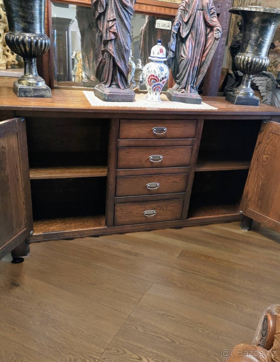 Rustikální komoda. Top stav. - 4