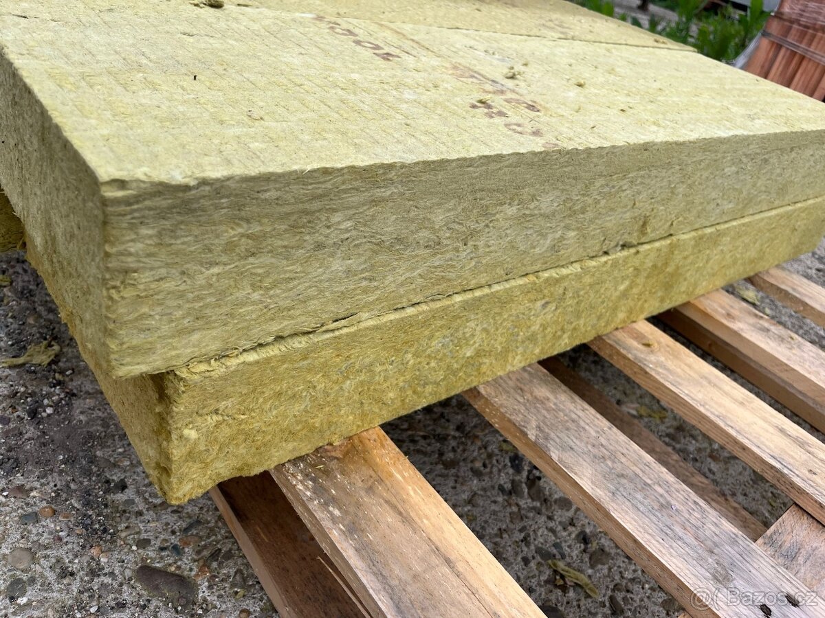 Tvrzená vata Rockwool na fasády i podlahy. Různé rozměry. - 4