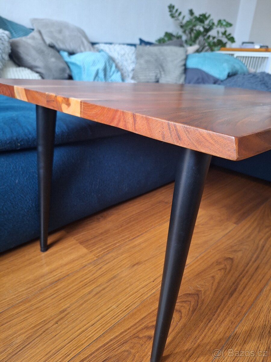 Konferenční stolek akacie - 4