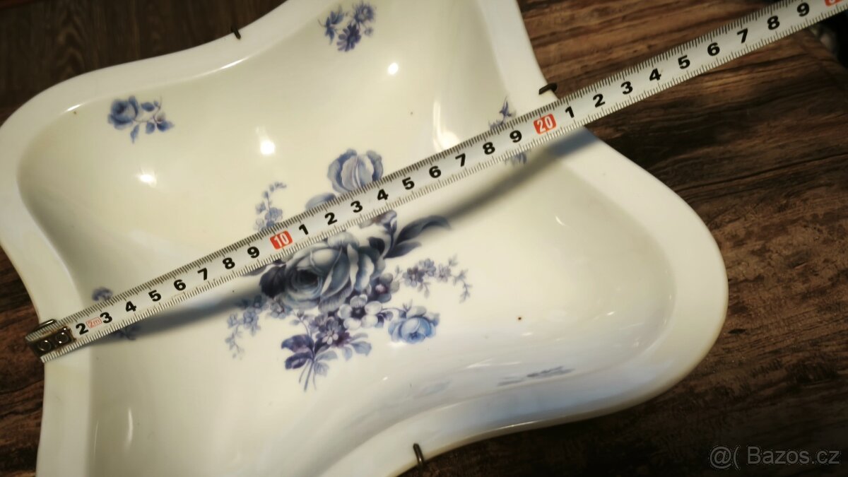 Stará porcelánová mísa . - 4