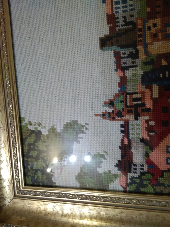 Ručně vyšívaný obraz - 4