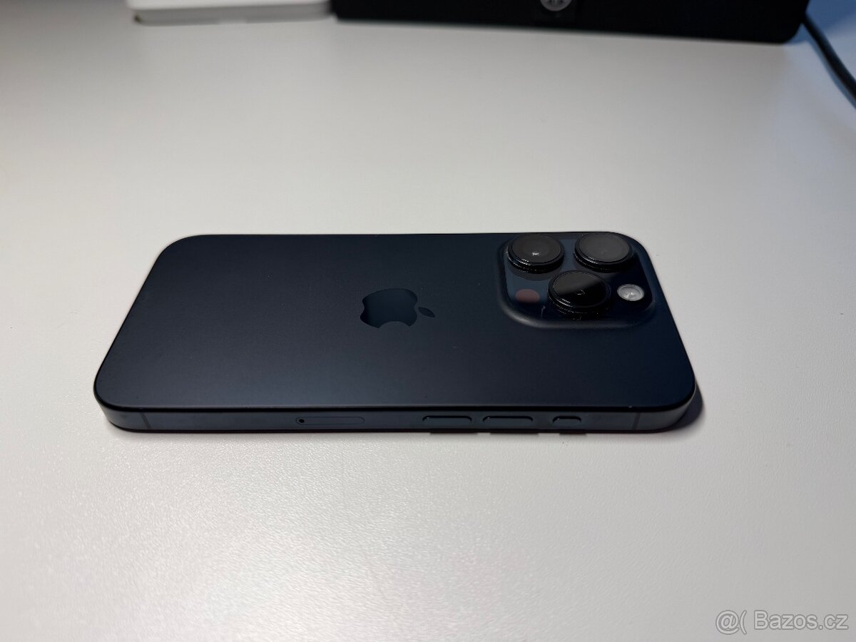 iPhone 15 Pro, 256GB, modrý titan - 4