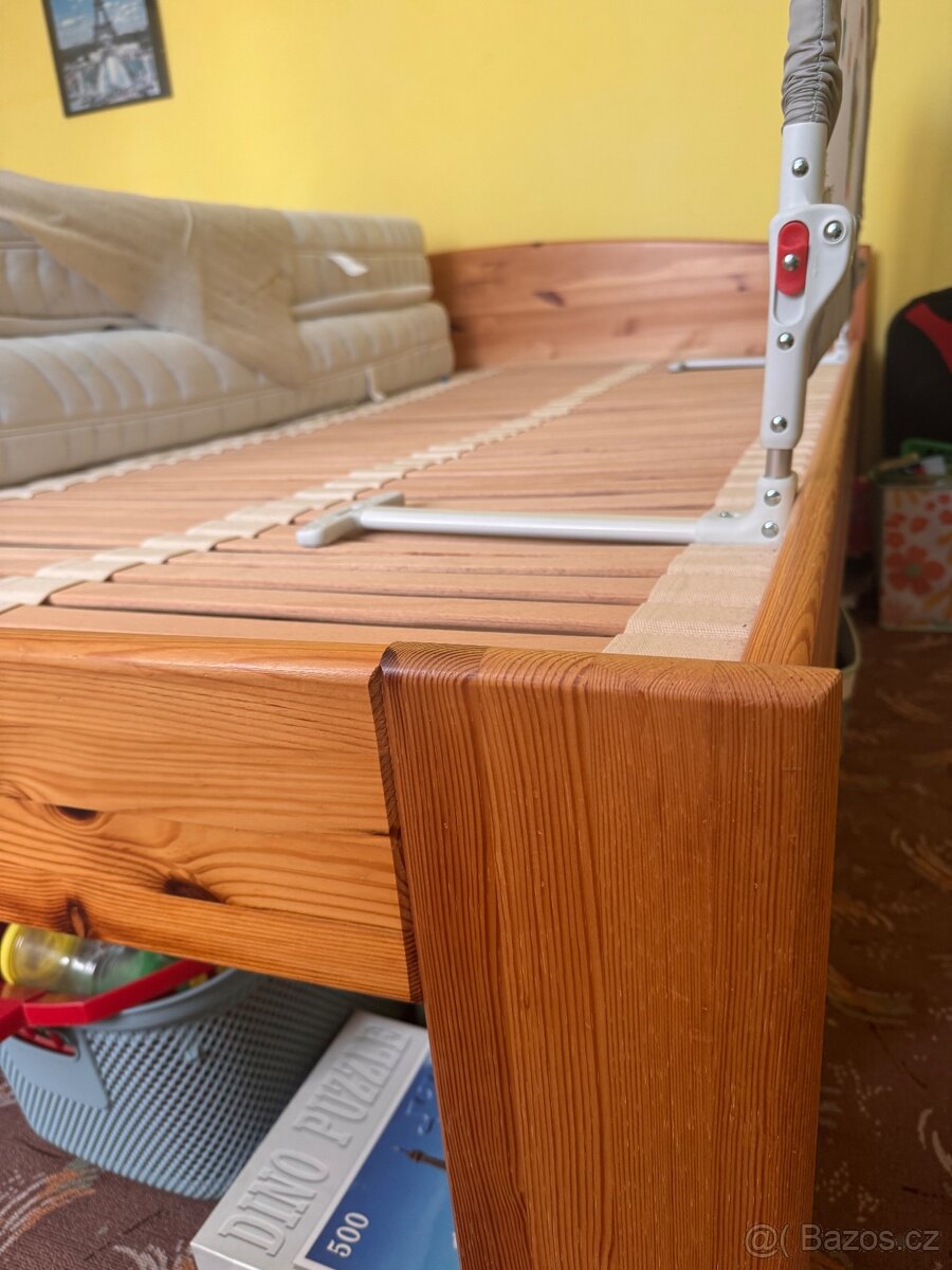 Postel 180x200, masic, borovice - 4