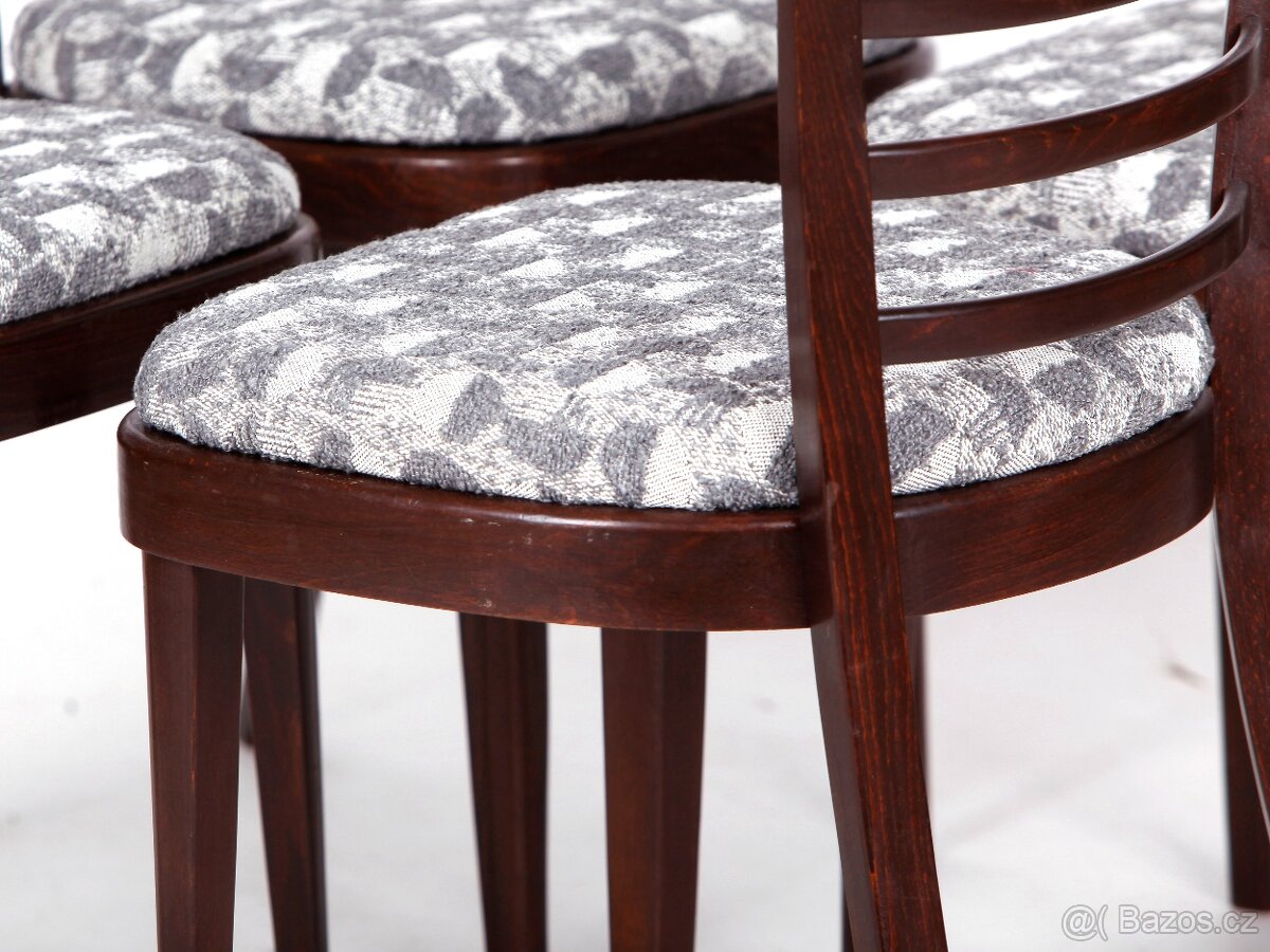 Přečalouněné retro židle SETONA, 4 kusy. - 4