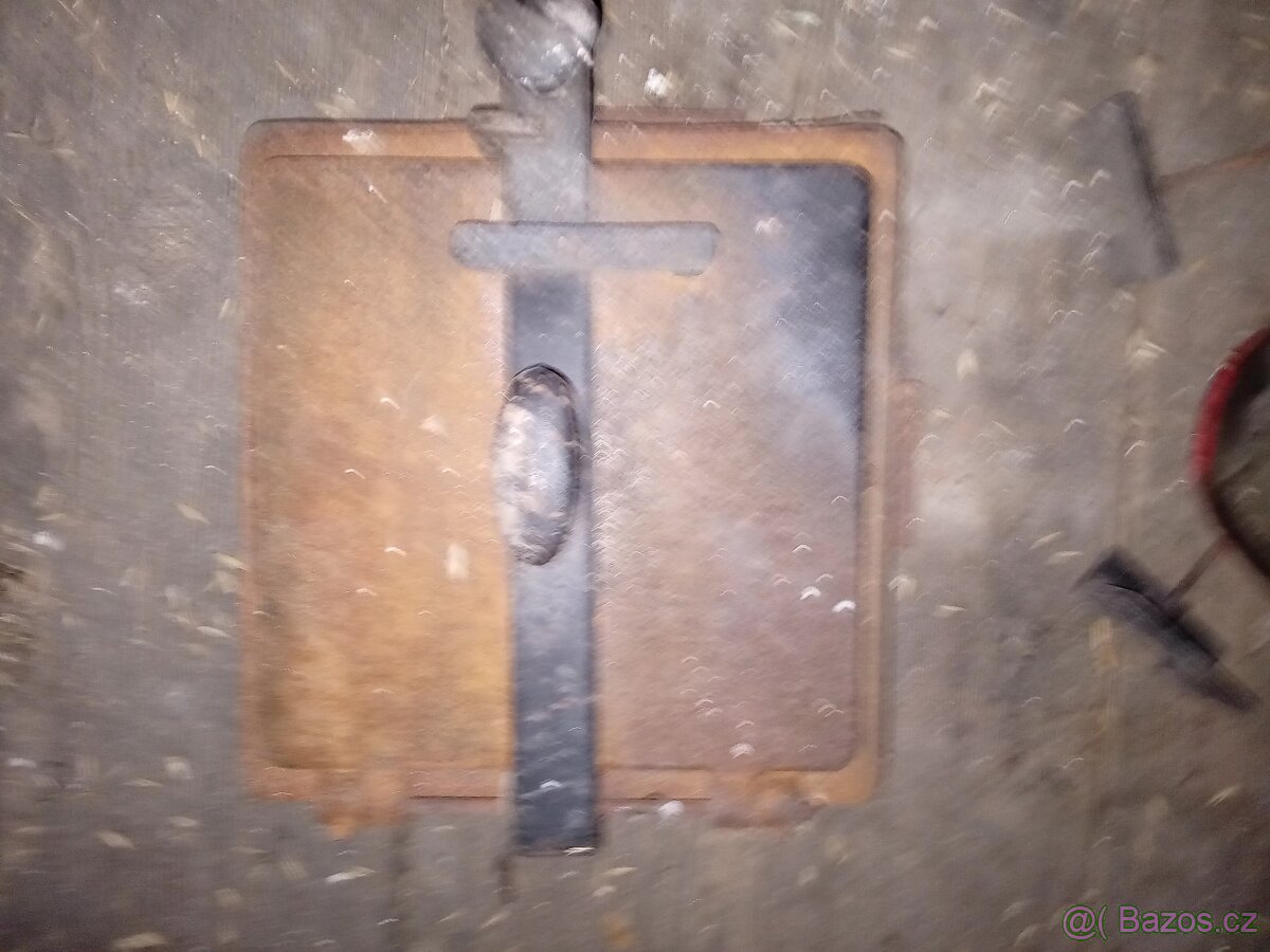 kamnová dvířka 22x22 na kachlová kamna - 4