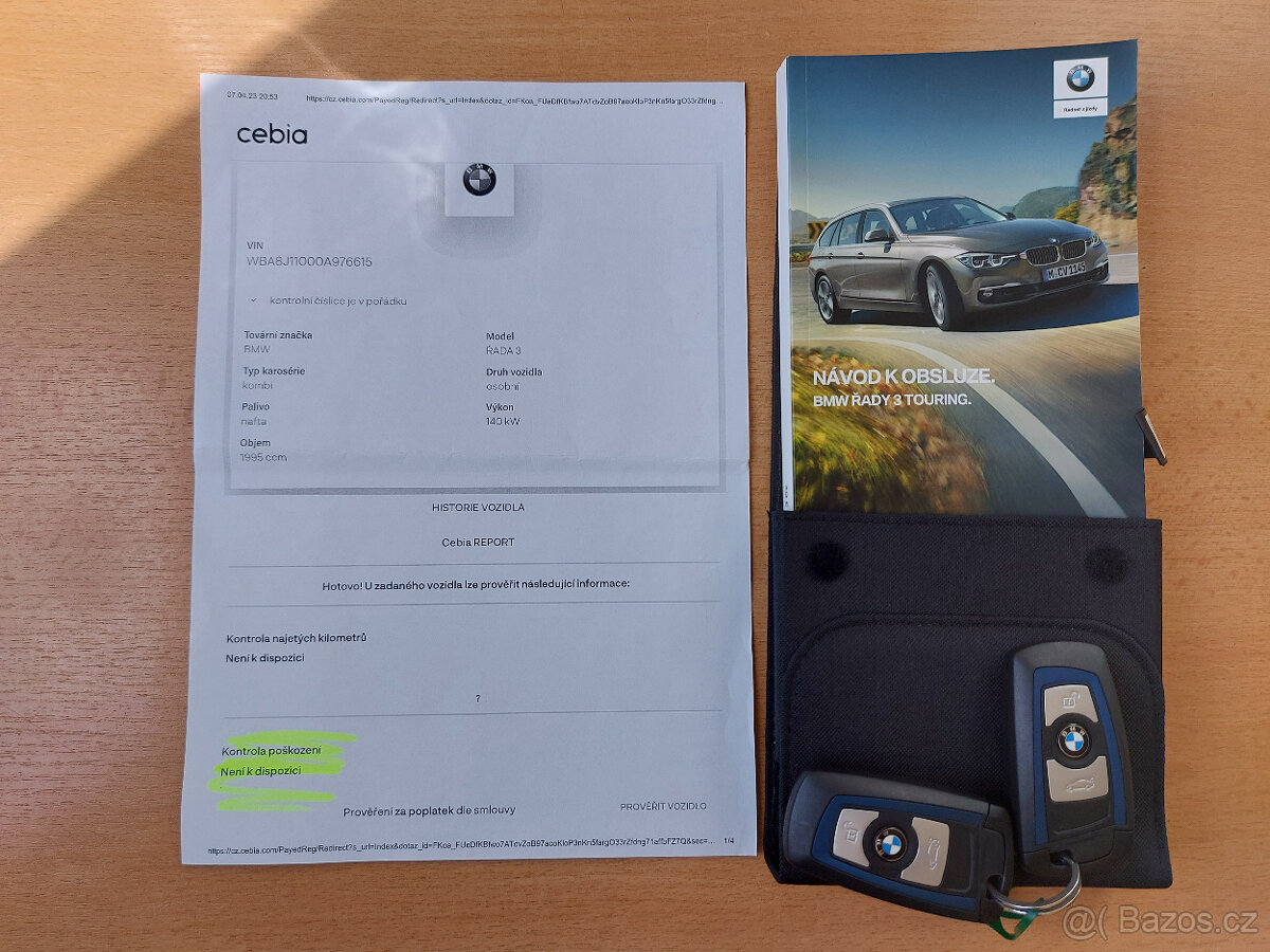 BMW Řada 3 320d xDrive 4X4 MSport AUTOMAT ČR 1.majitel TOP - 4