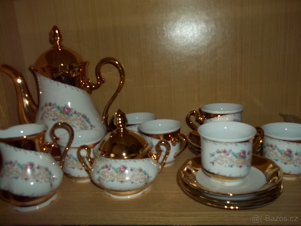 Porcelánová kávová souprava - 4