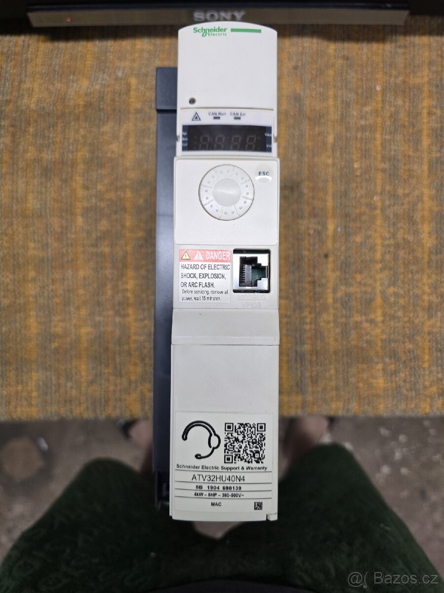 Frekvenční měnič schnaider altivar 4KW - 4