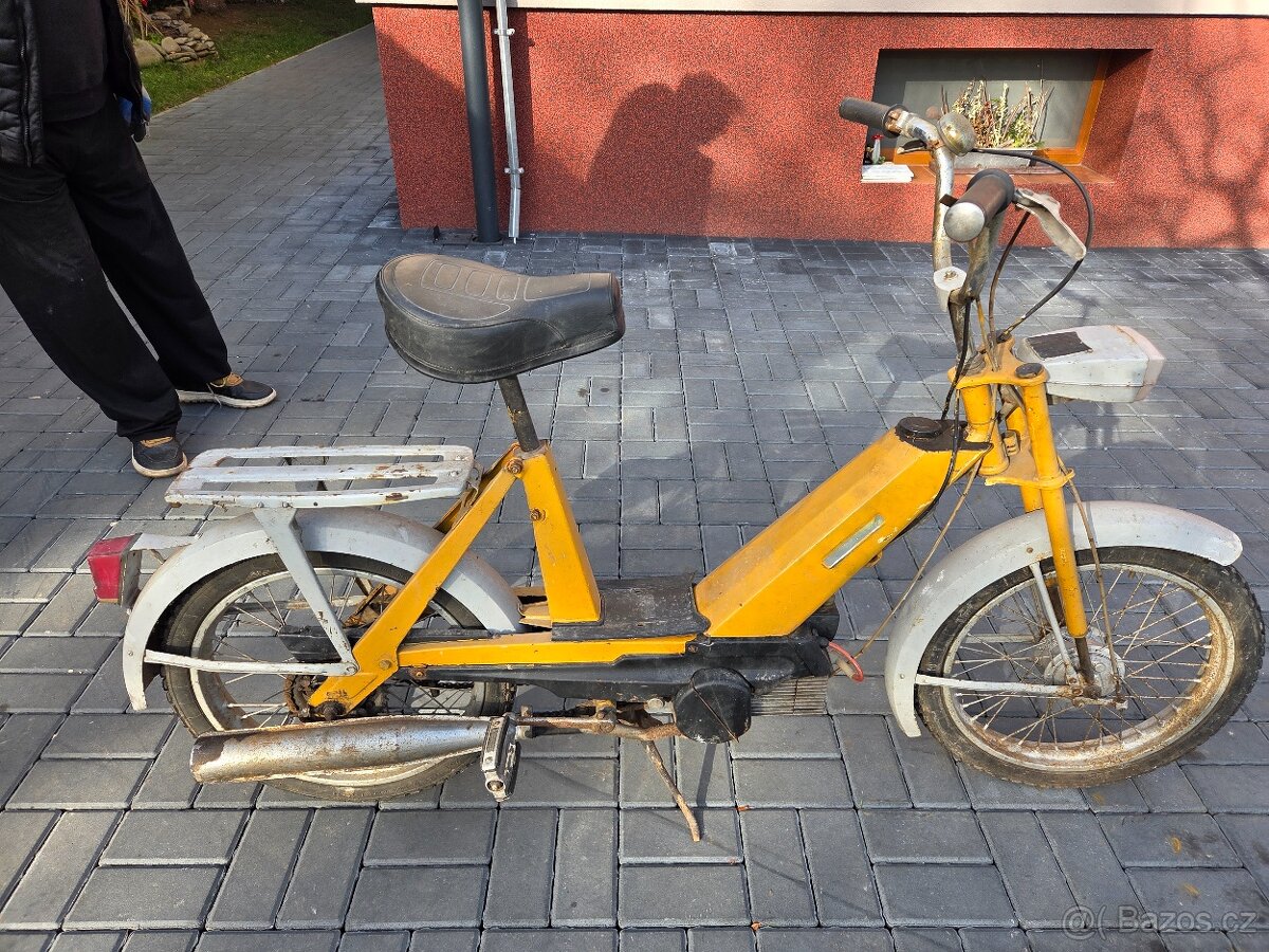 Babetta 207/206 s kartičkou, vzácná neodpružená - 4