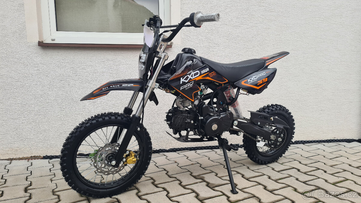 Pitbike KXD GT- 125S Automat, kola 14/12, motor Honda DAX