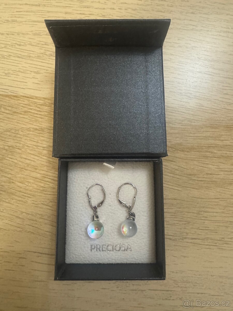 Stříbrné náušnice Preciosa Aquila - 4