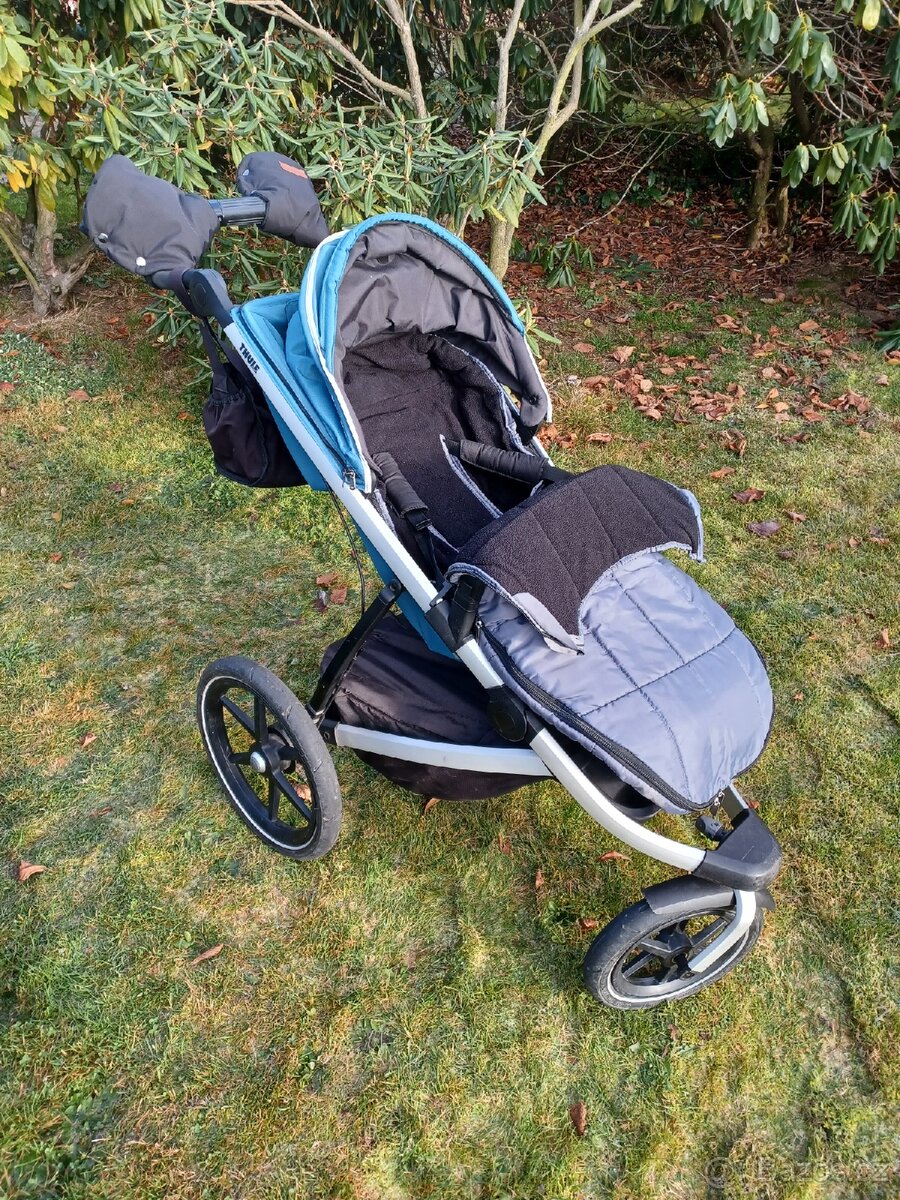 Thule Urban Glide 2, TUG2 - Majolica Blue s příslušenstvím - 4