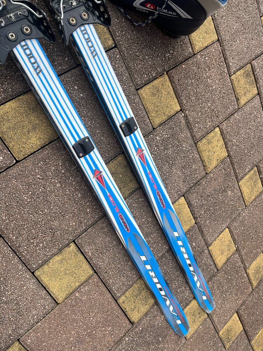 Bezky sporten 180 cm, vazani a boty 41 - 4