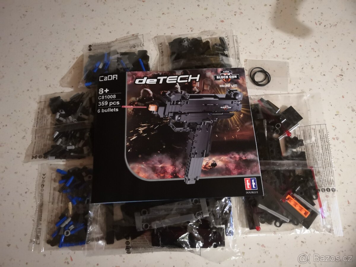 Stavebnice Pistole, kompatibilní s LEGO - 4