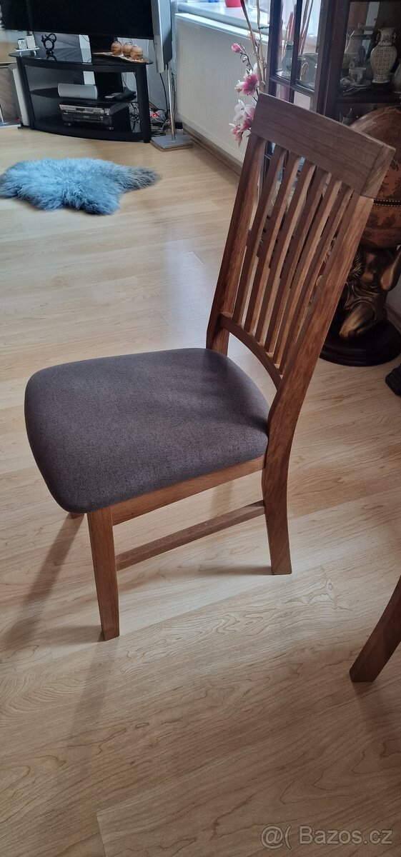 Dřevěné židle Jysk - 4