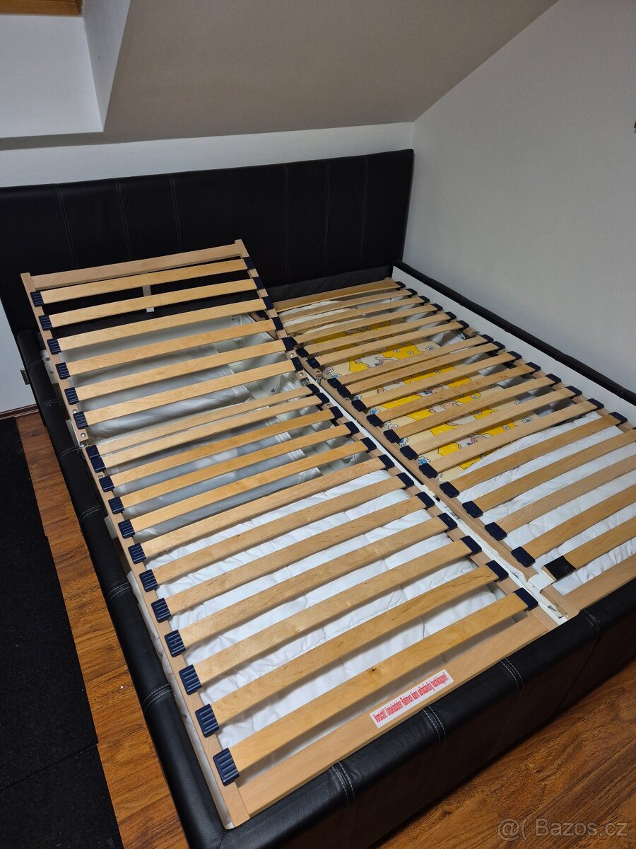 Luxusní a hodně bytelná postel 180x200 - 4