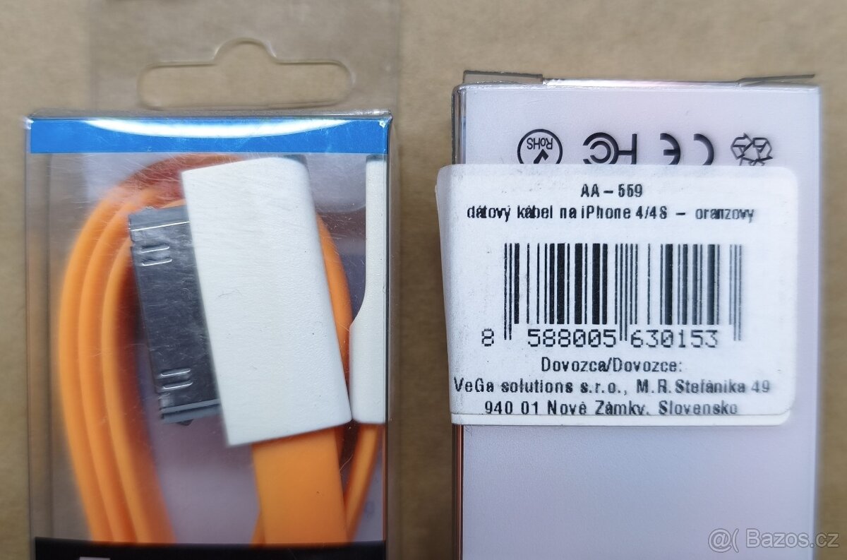 iPhone 4-4S - Vega USB Cable - Datový kabel - 4