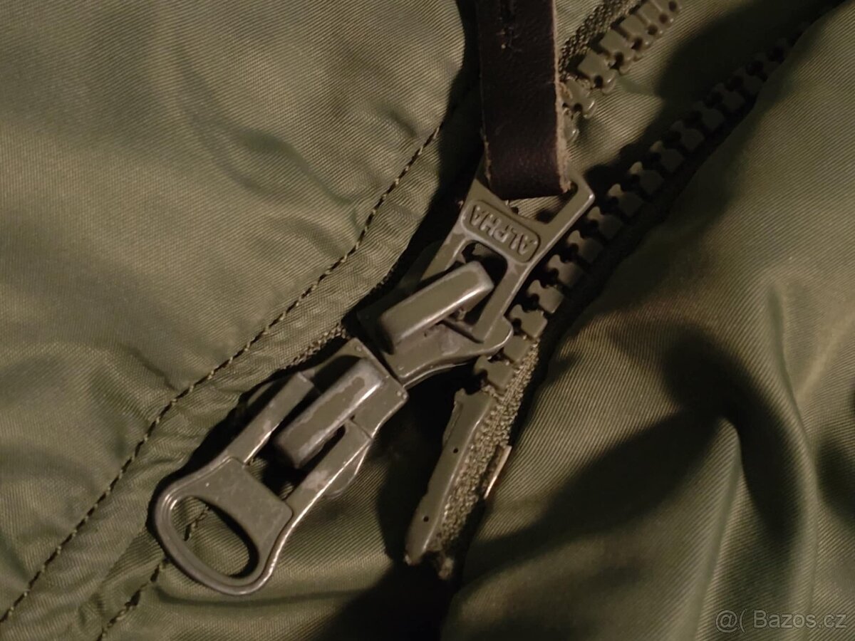 BUNDA N3B ALJAŠKA ALPHA INDUSTRIES OLIVE XL - 4