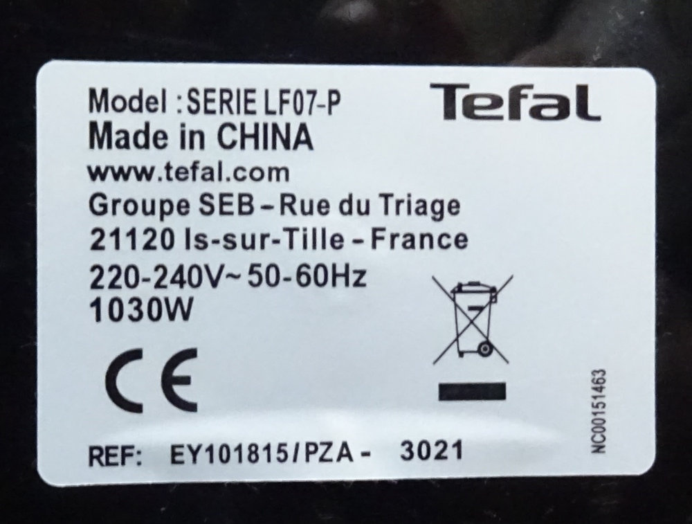 Horkovzdušná fritéza Tefal Easy Fry Compact - 4