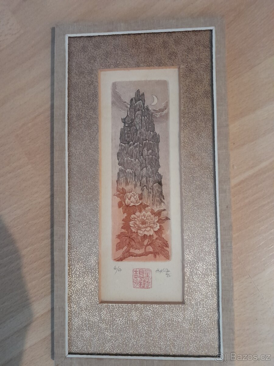 Obrázky H.Kisza / Čínská krajina - 4