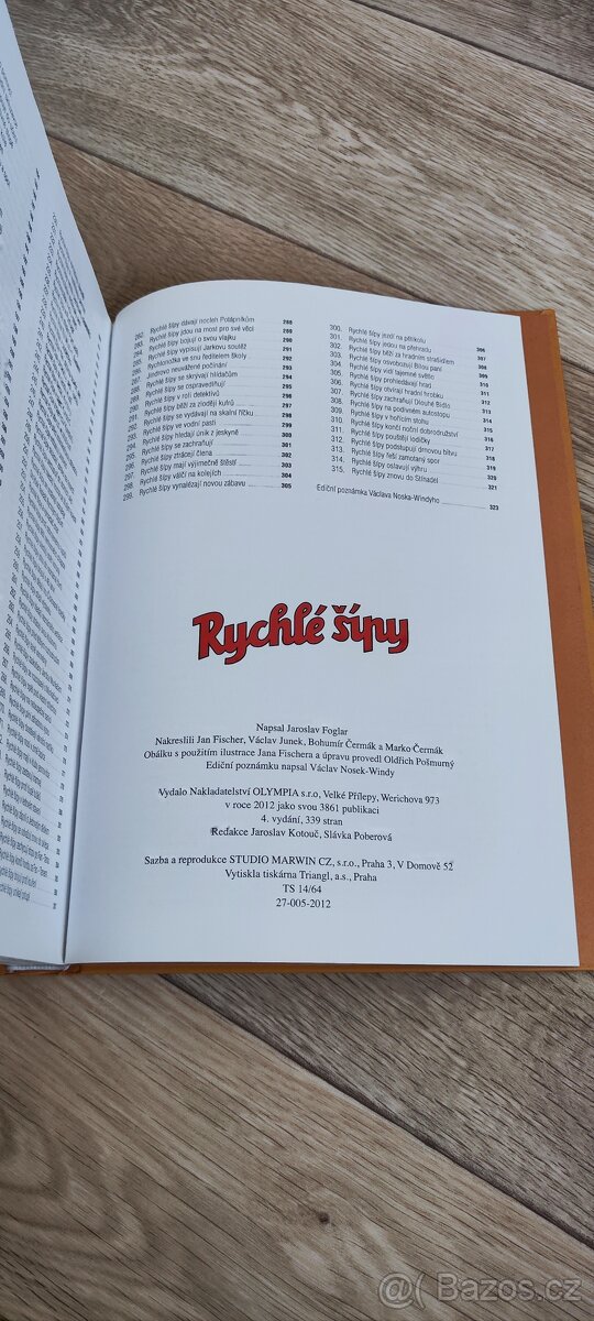 Kniha Rychlé šipy, Jaroslav Foglar - 4