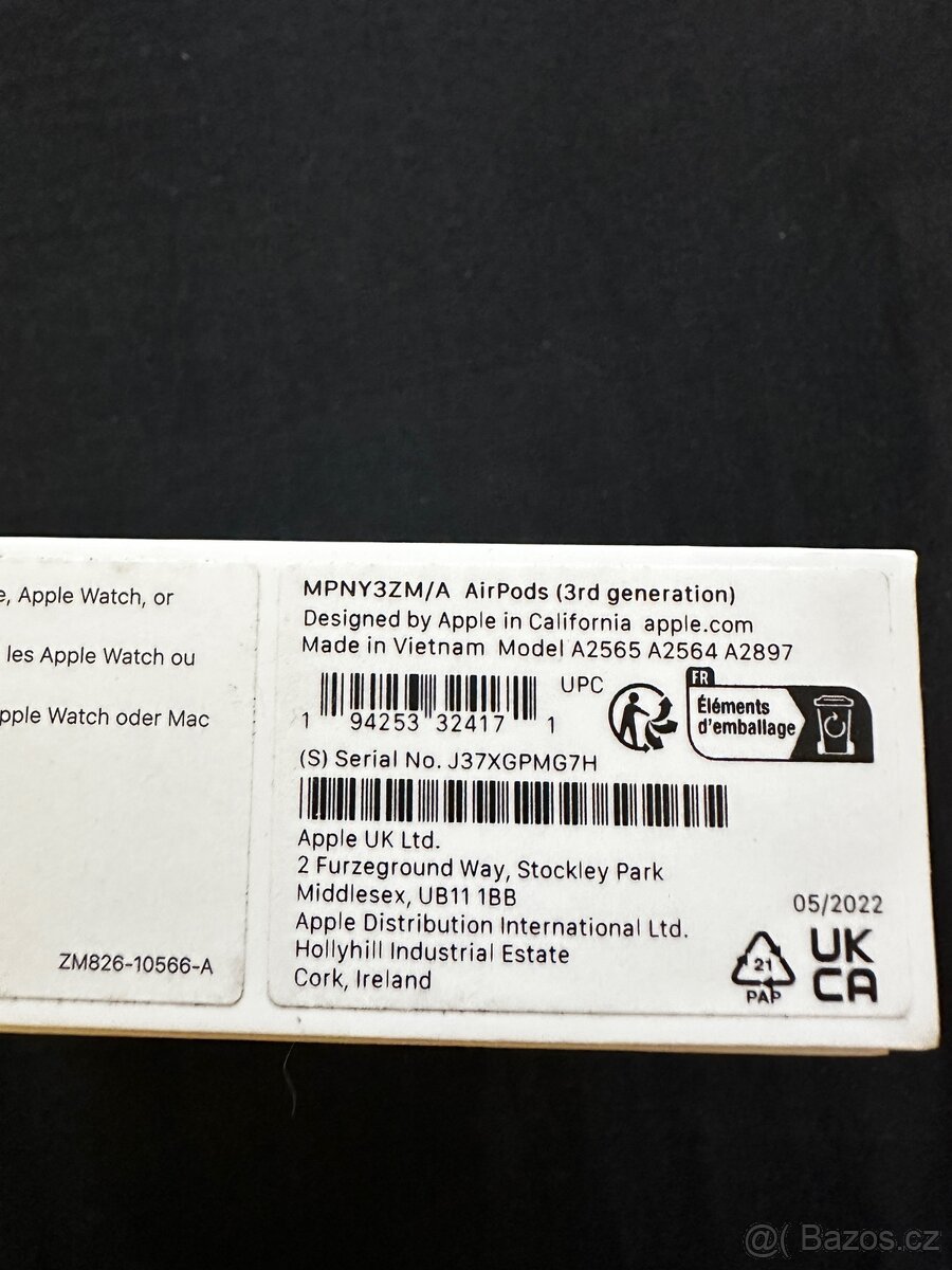 Apple AirPods 3.generace - 4