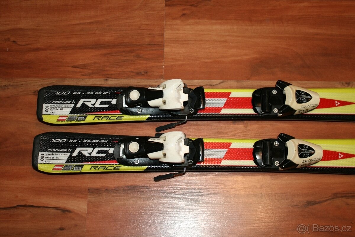 lyže Fischer 100 cm , hadia koža - 4
