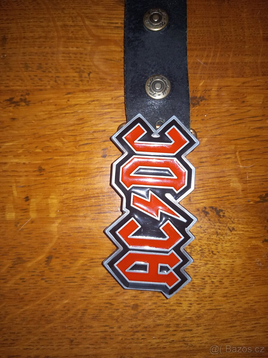 Opasek kožený AC - DC - 4