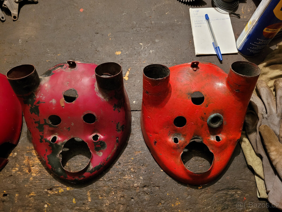 Jawa kývačka+panelka-různé plechové díly - 4