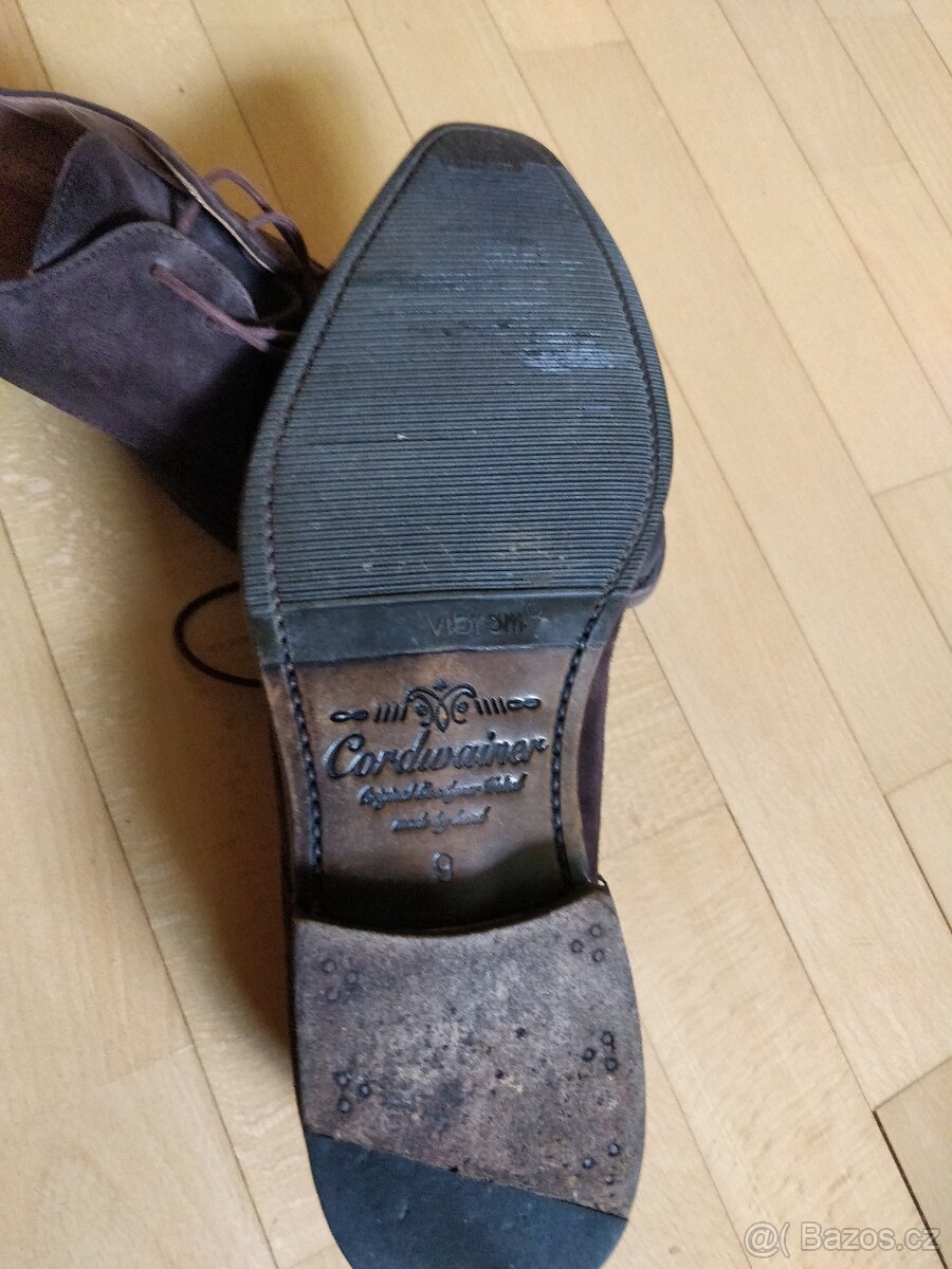 Panské kožené boty Cordwainer 43 - 4