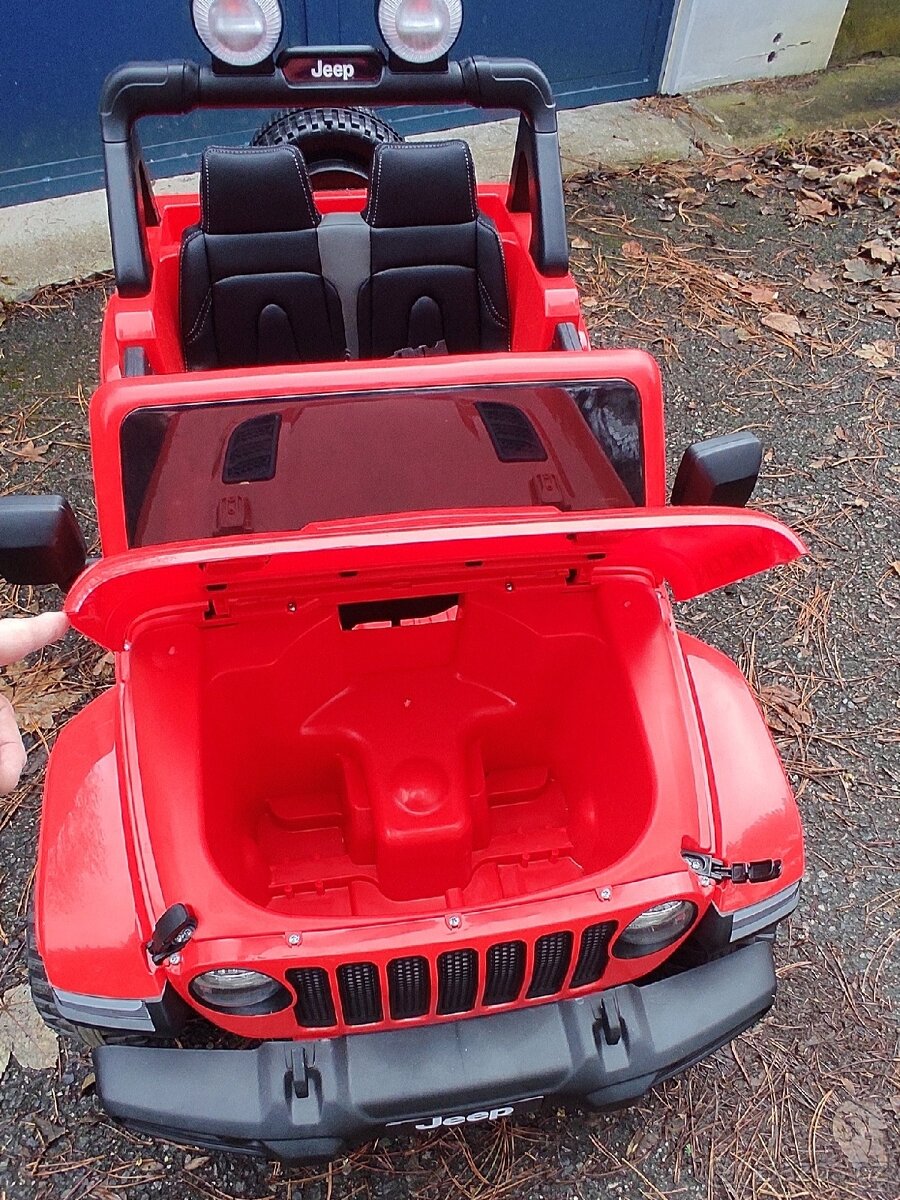 Dětský el.autíčko Jeep Wrangler 4x4 - 4