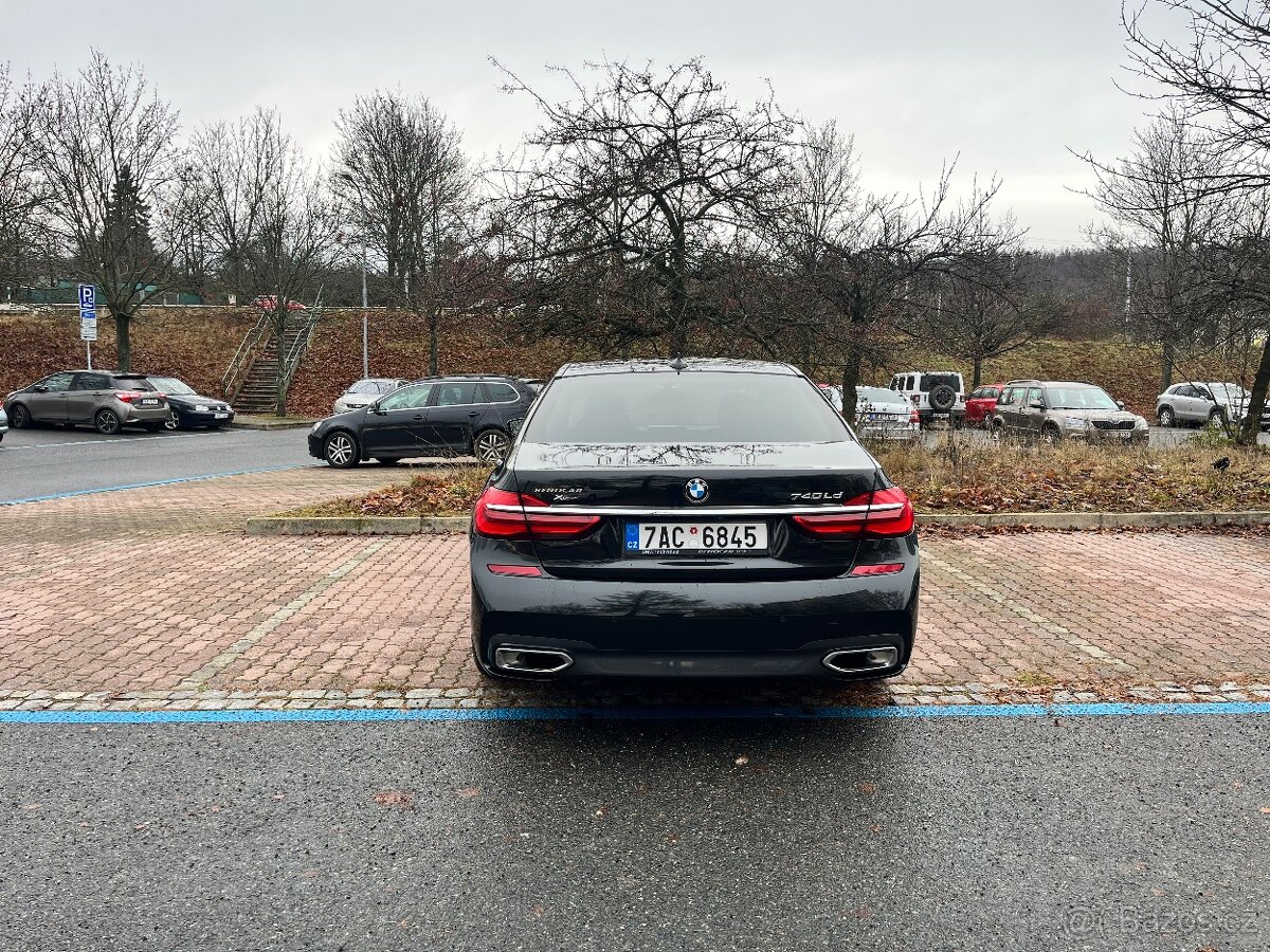 BMW 740 LONG, xDrive, 320k, 2018, 1.MAJ.,ČR, DPH - 4