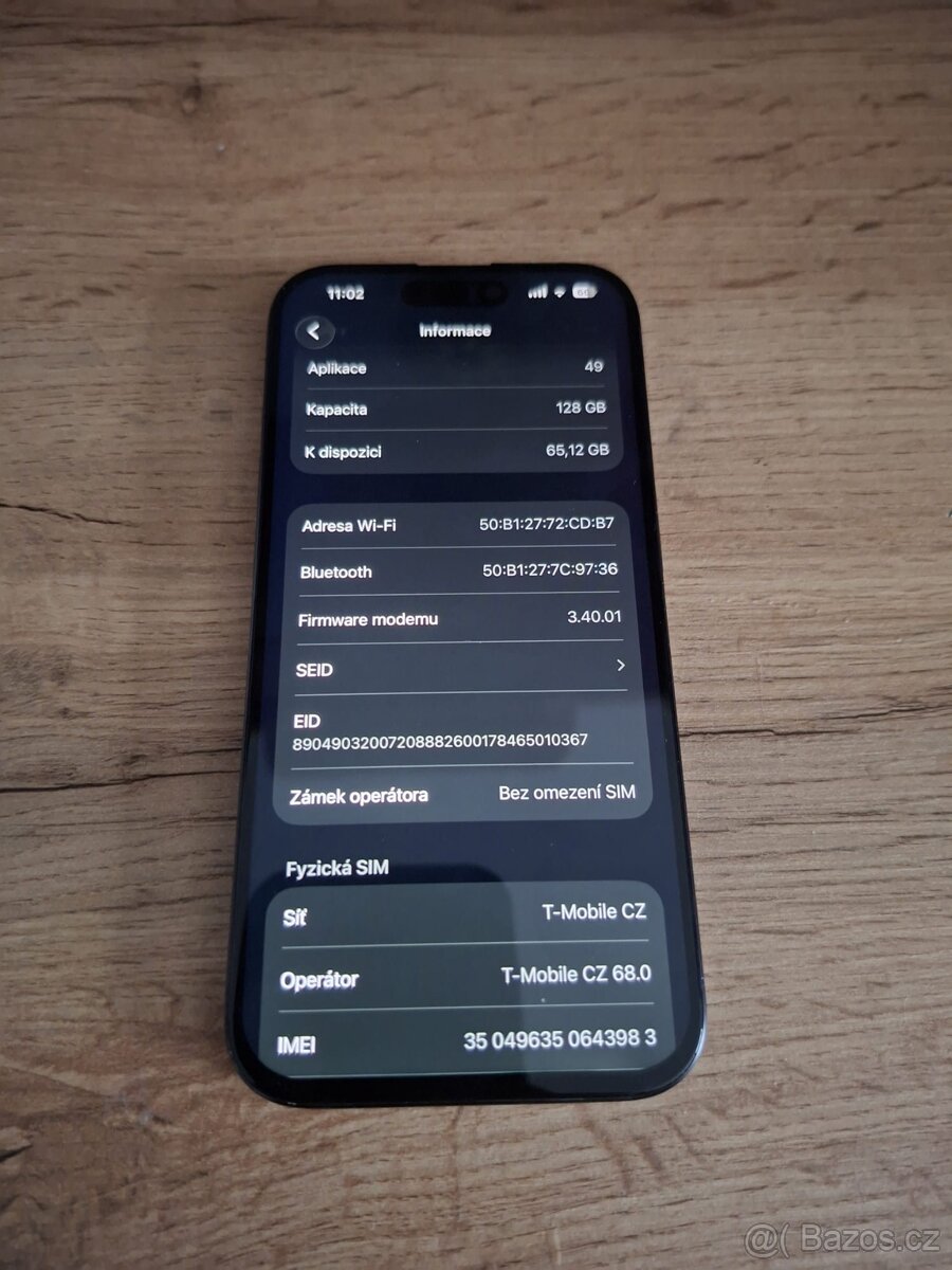 iPhone 15 Pro 128GB, modrý titan - 4