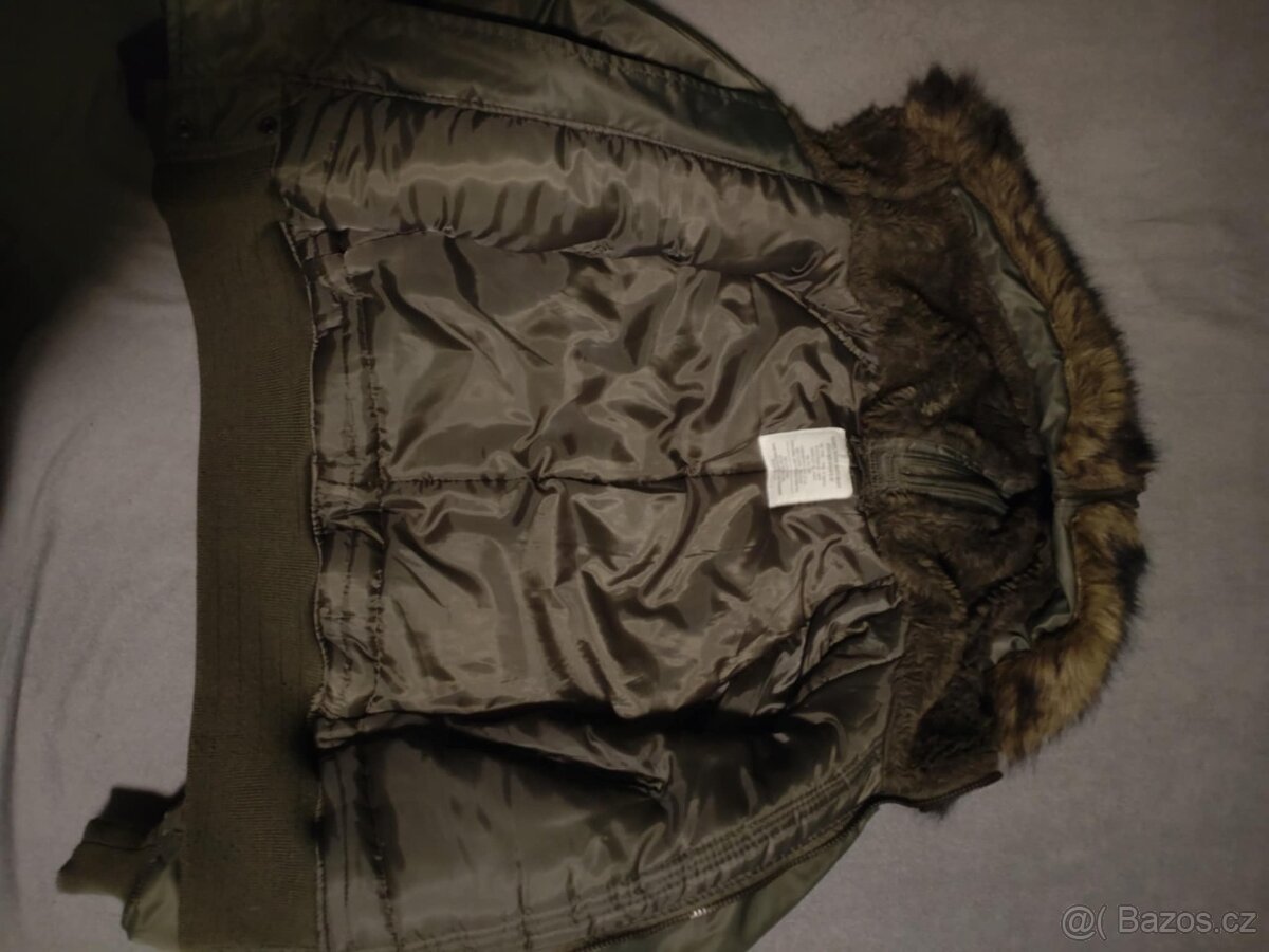 BUNDA N2B ALJAŠKA OLIVE ZELENÁ XS - 4