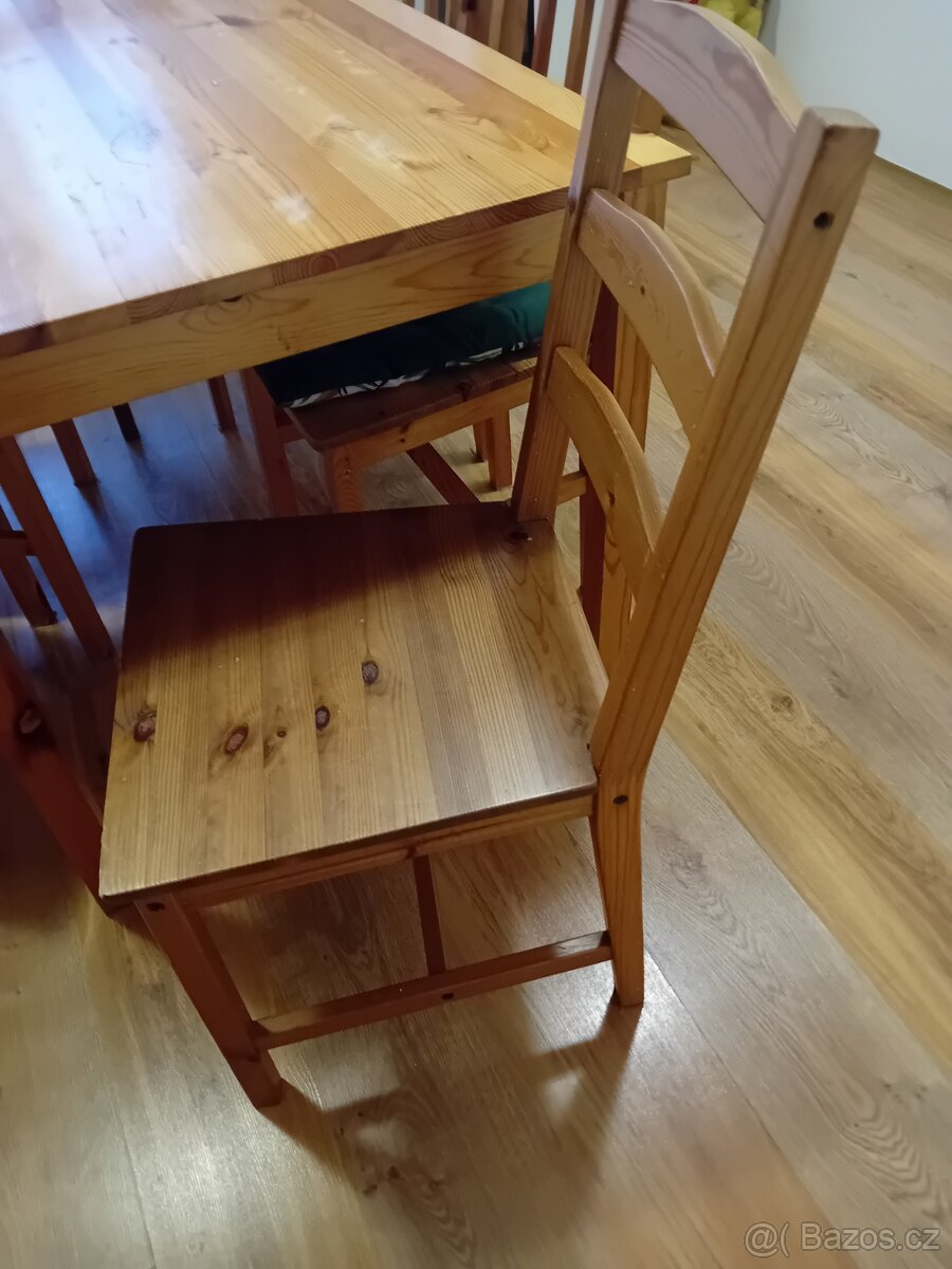 Stůl a 6 židlí - 4