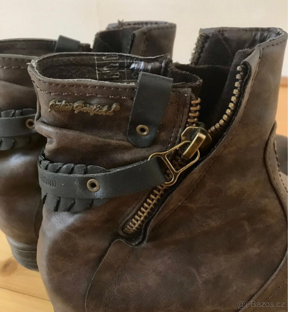 Kožené boty vel.40 - 4