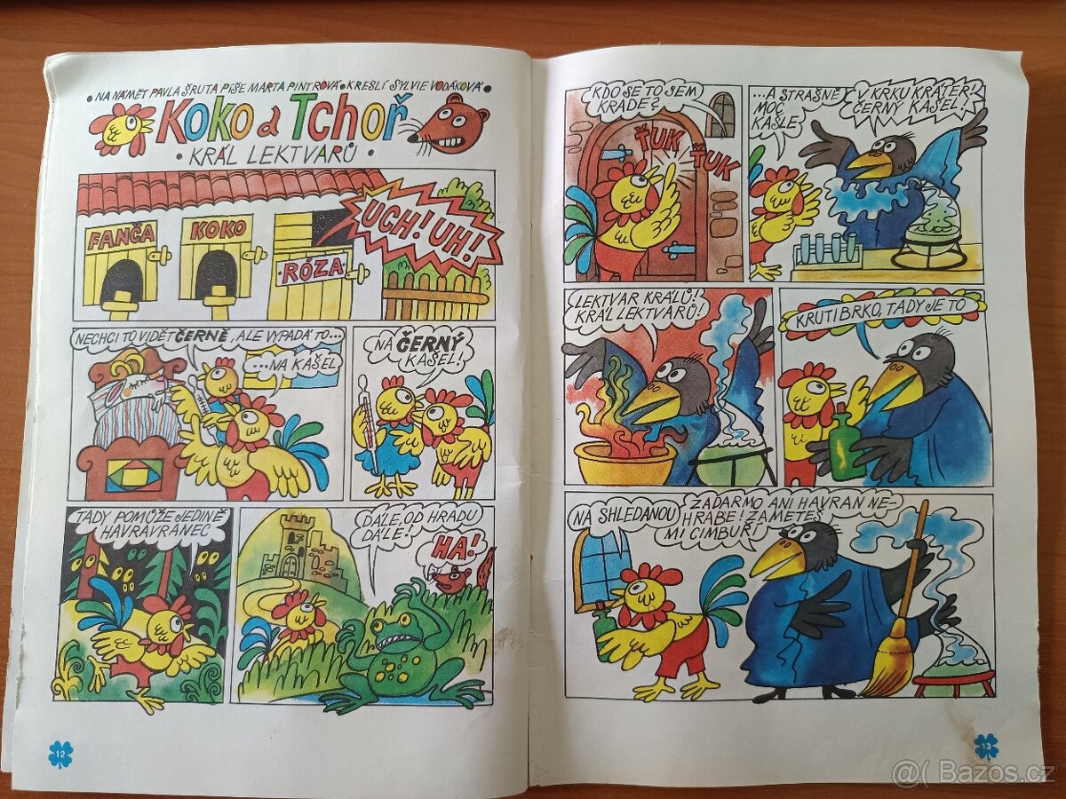 časopis Čtyřlístek č. 138 z roku 1986 - 4