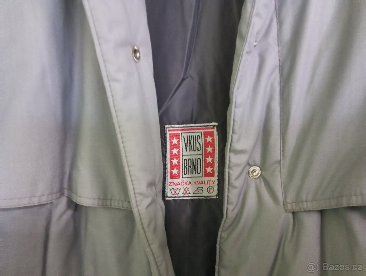 ŠEDÝ DÁMSKÝ ZIMNÍ KABÁT - 4