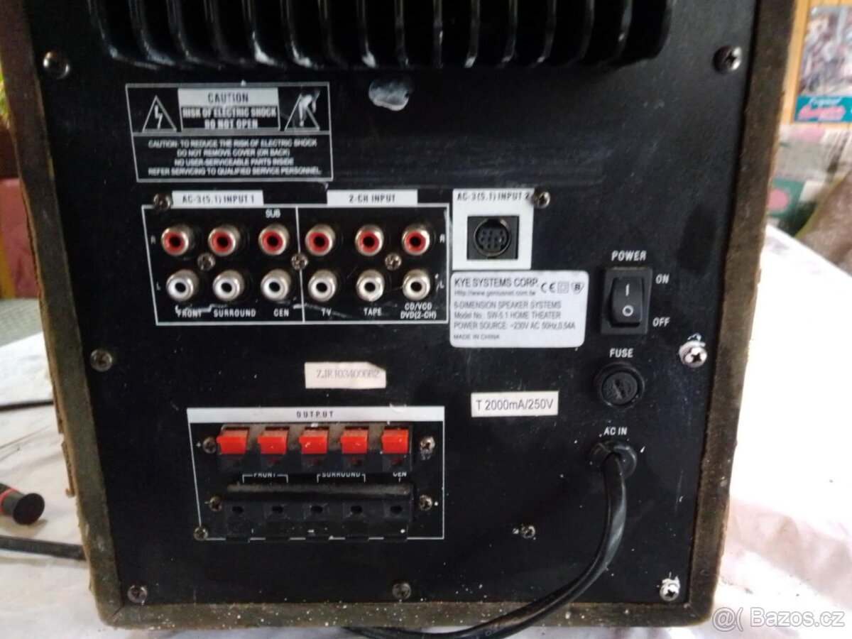 Aktivní subwoofer Génius - 4